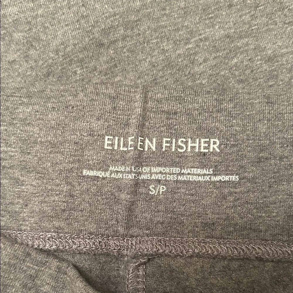 Eileen Fisher Gray Wide-Leg Pants - Picture 2 of 3